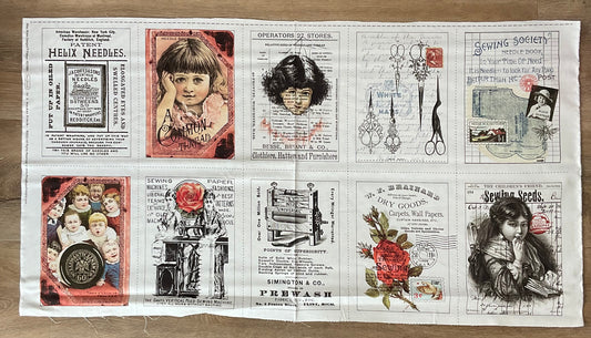 Sew Journal Needlebook Patch Panel by J. Wecker Frisch