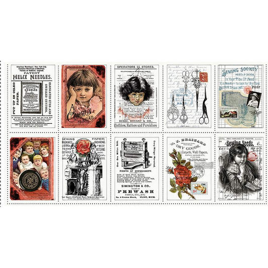 Sew Journal Needlebook Patch Panel by J. Wecker Frisch