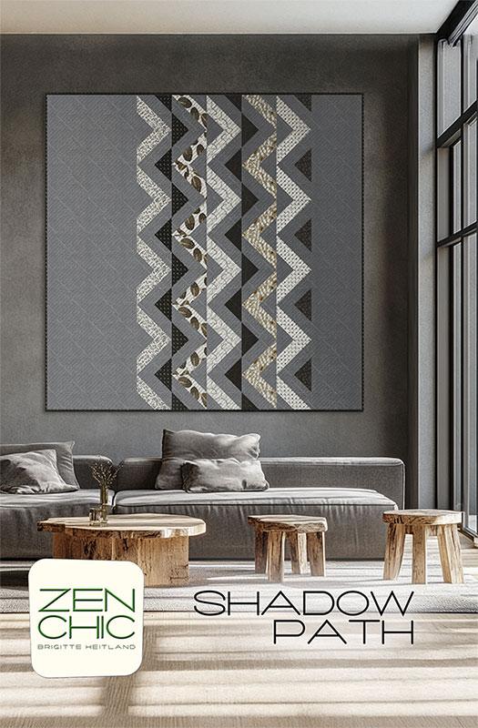 Shadow Path Quilt Pattern by Zen Chic