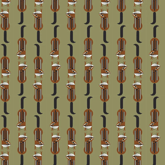 Shaker Lakes by Charley Harper : Chipmunks CH-486