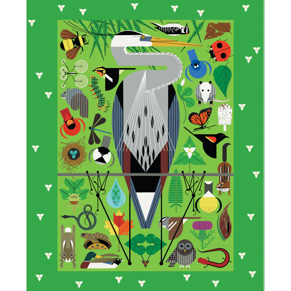 Shaker Lakes by Charley Harper : Fabric Bundles