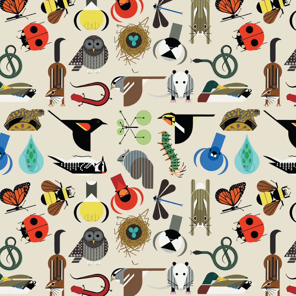 Shaker Lakes by Charley Harper : Fabric Bundles