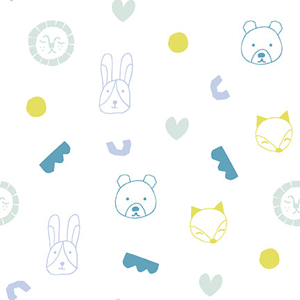 Shape Friends by Ampersand Design Studio : Flat Fat Stack 12 PC 120FQSF2