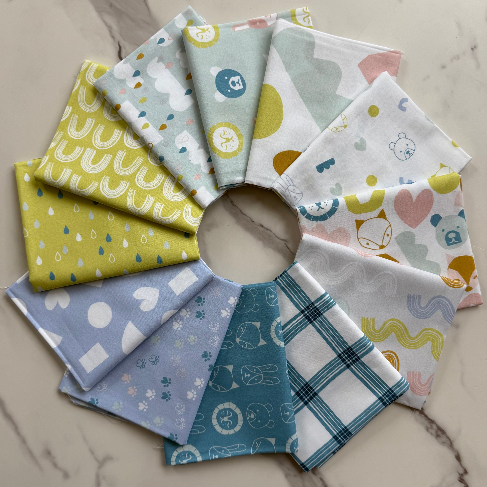 Shape Friends by Ampersand Design Studio : Flat Fat Stack 12 PC 120FQSF2