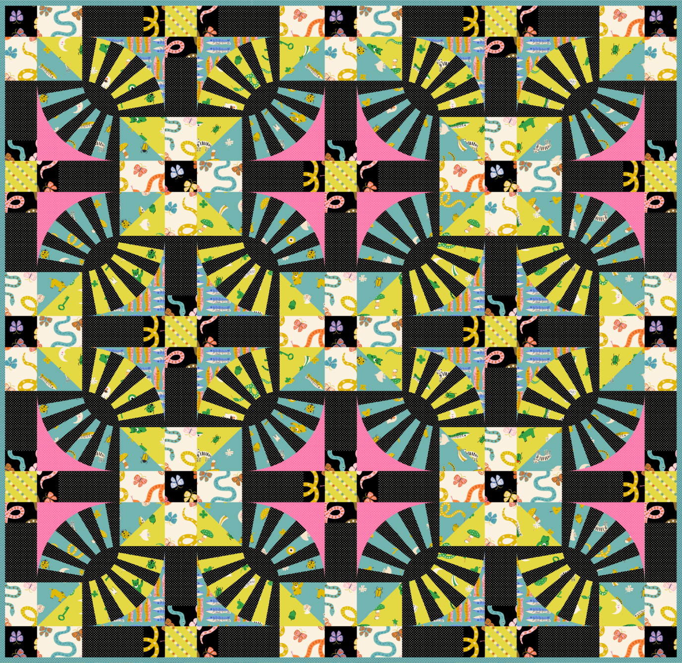 ooh Lucky Lucky by Alexia Marcelle Abegg : Beasley Hollow Quilt Kit (Estimated Arrival Mar. 2025)