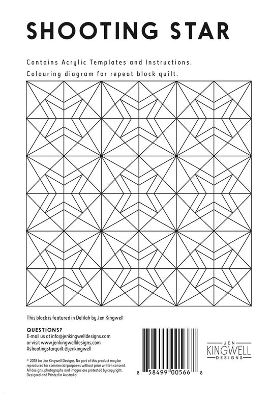 Shooting Star Tempter by Jen Kingwell Designs - Special Order