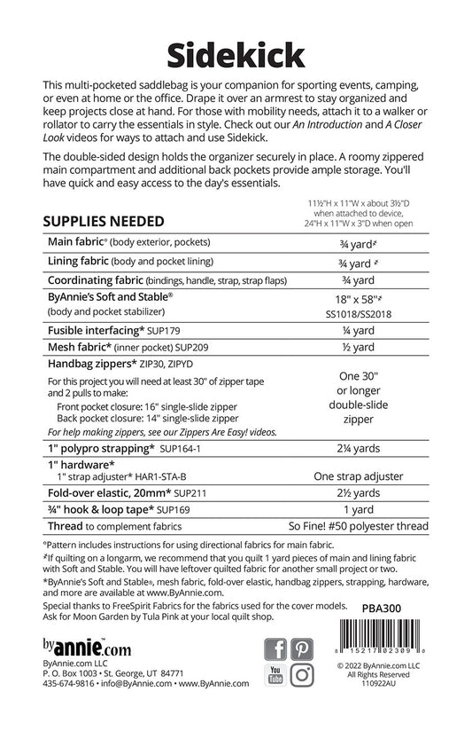 Sidekick # PBA300 - Special Order