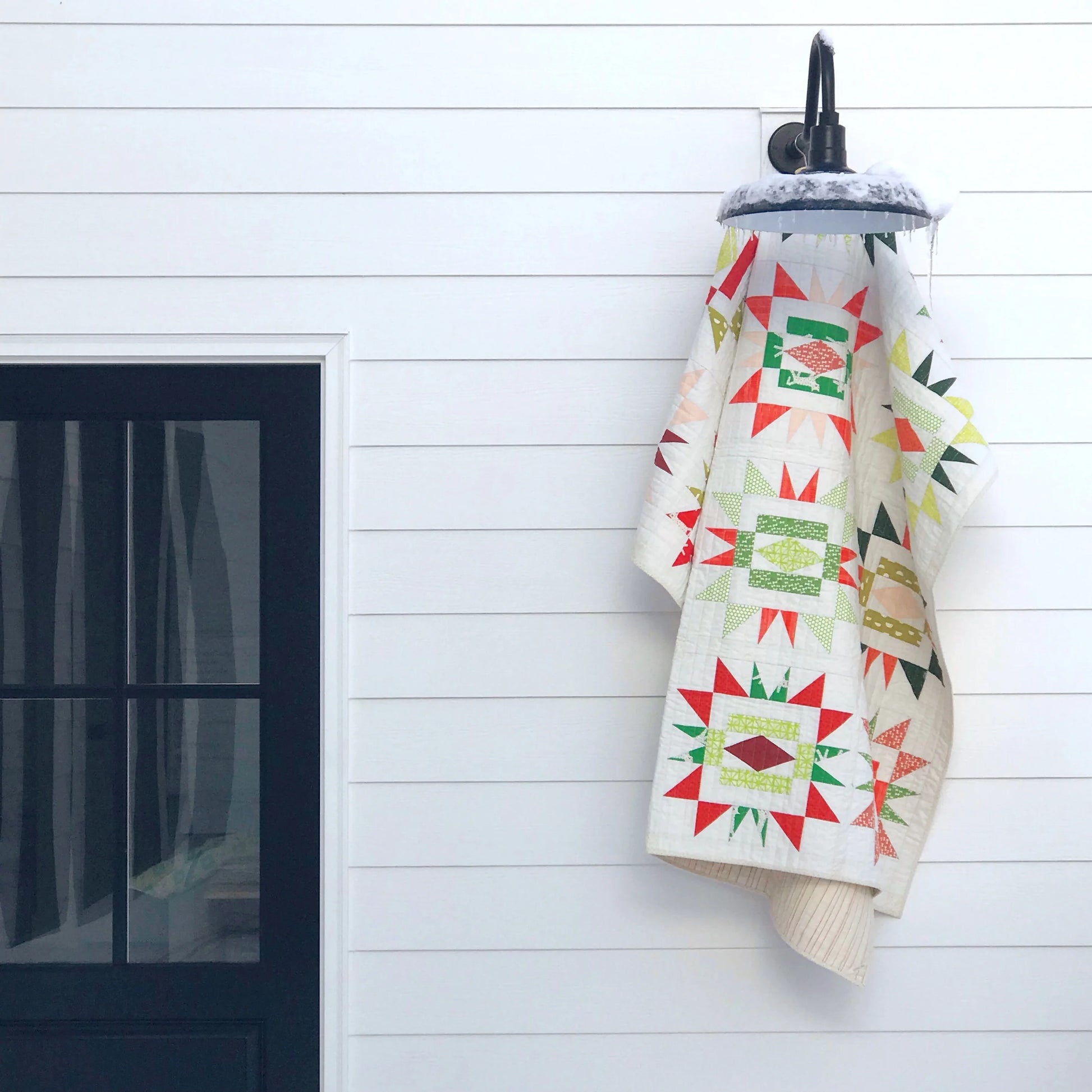 Sienna Burst Quilt Pattern by Then Came June