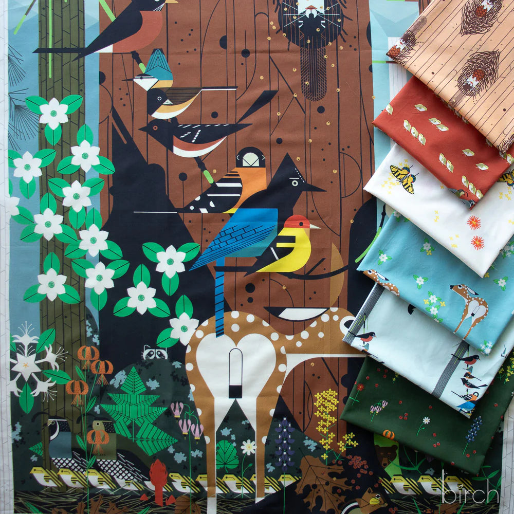Sierra Range 2026 by Charley Harper : Fabric Bundles
