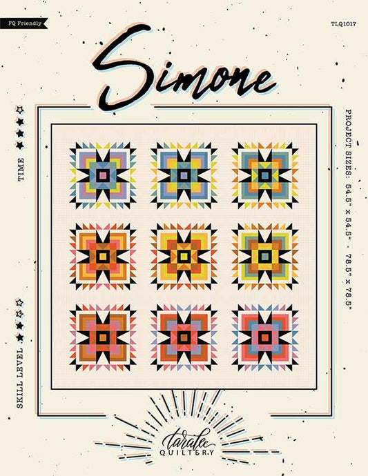 Simone Quilt Pattern by Taralee Quiltery