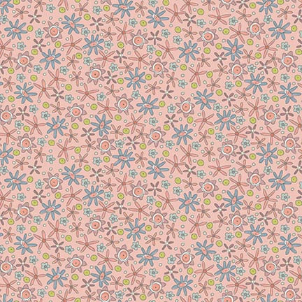 Simply Be by Anni Downs : Flower Field Pink 3323-22