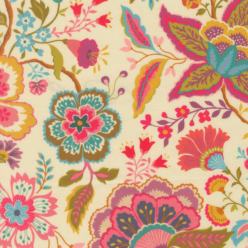 Sitara by Crystal Manning : Jasmine Cream 11980 11 – Modern Quilt Co.