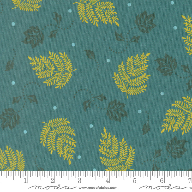 Sitara by Crystal Manning : Paisley Leaf Lagoon 11986 15