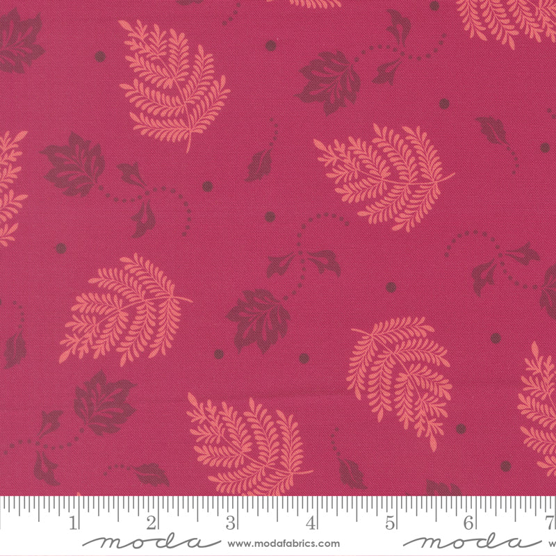 Sitara by Crystal Manning : Paisley Leaf Pomegranate 11986 24