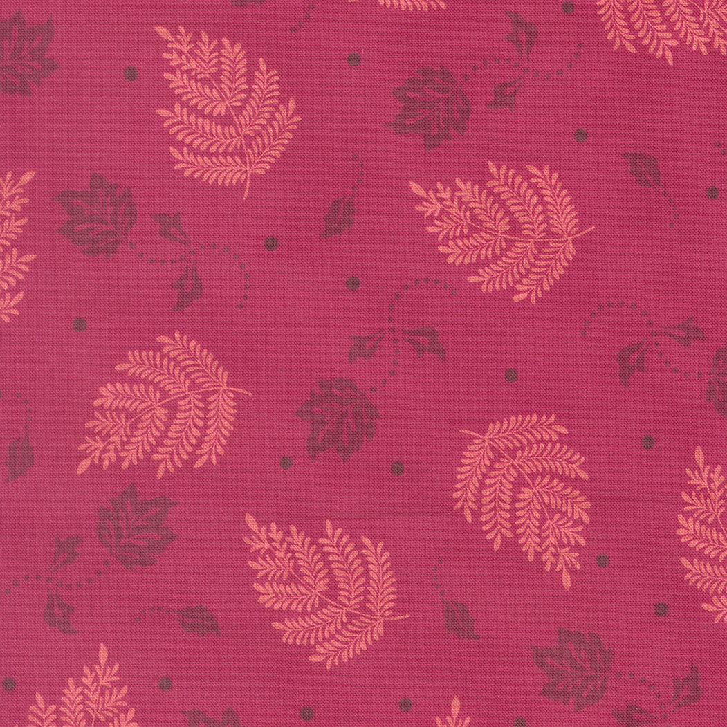 Sitara by Crystal Manning : Paisley Leaf Pomegranate 11986 24