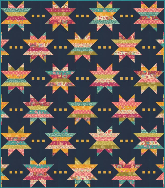 Sitara by Crystal Manning : Spaced Out Quilt Reference