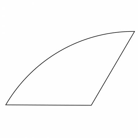 Six Pointed Star Wedge Papers & Acrylic Templates - Special Order - Multiple Sizes