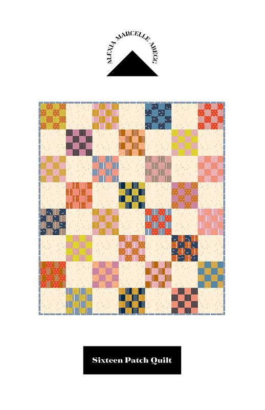 Sixteen Patch Quilt by Alexia Marcelle Abegg #AMA 107