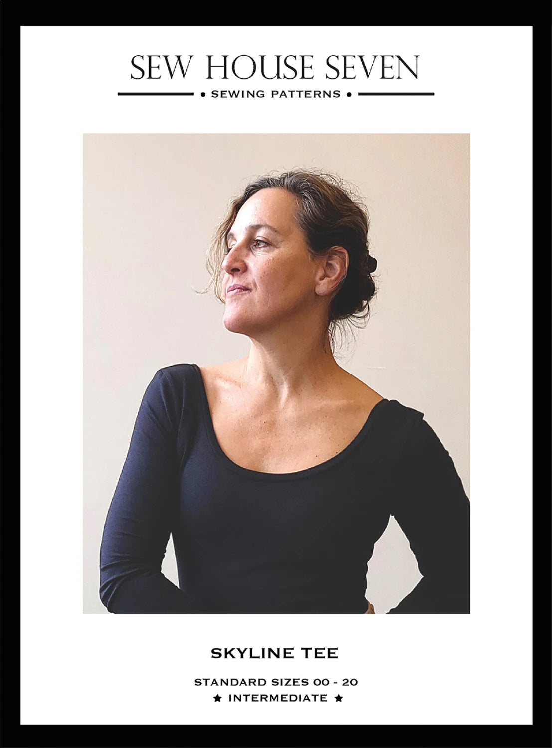 Skyline Tee Pattern by Sew House Seven : Size 00- 20 - Special Order