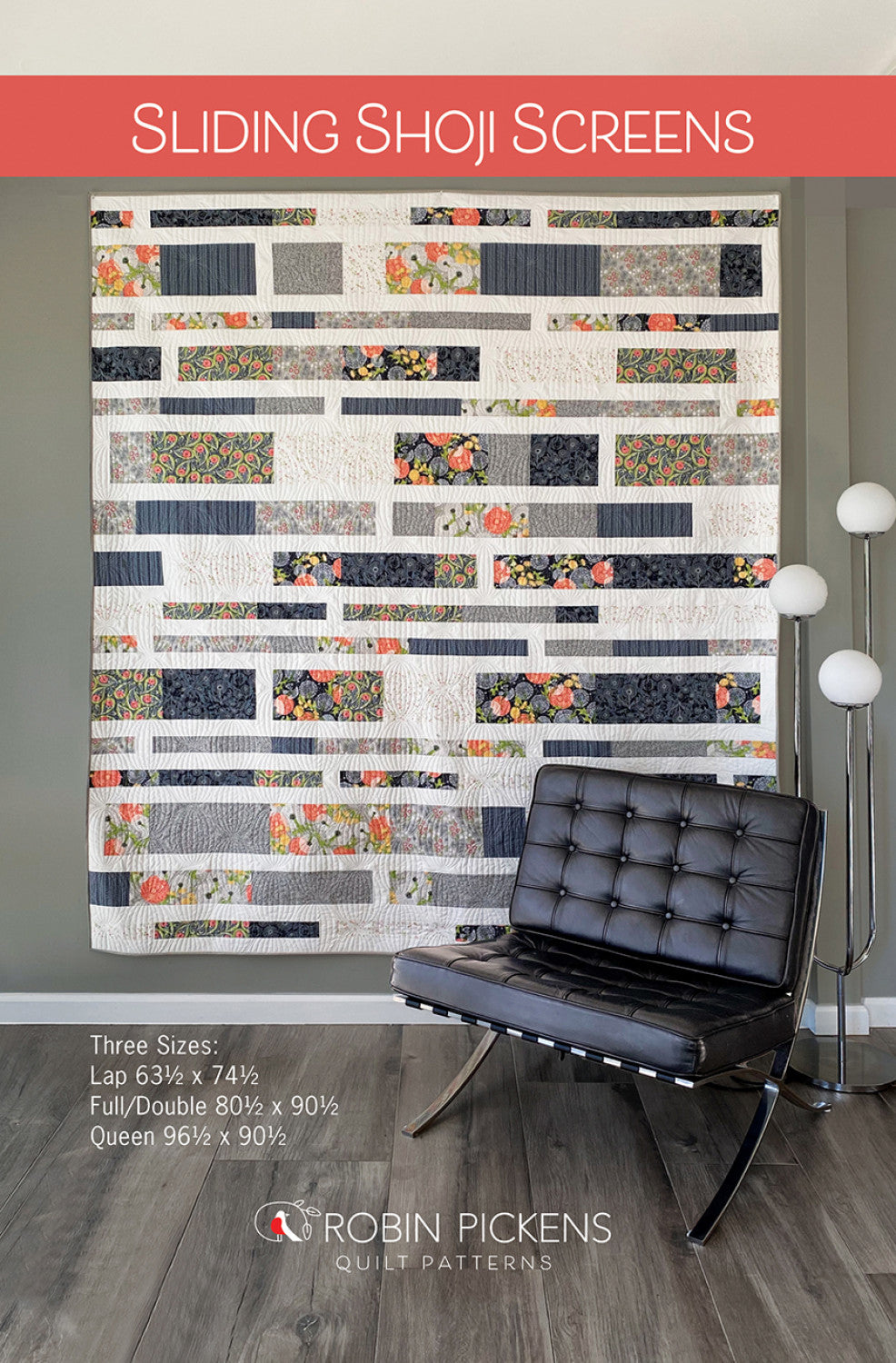 Sliding Shoji Screens Quilt Pattern by Robin Pickens