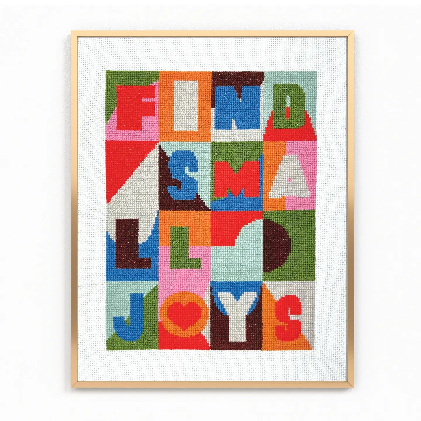 Small Joys Cross Stitch Kit by Lisa Congdon