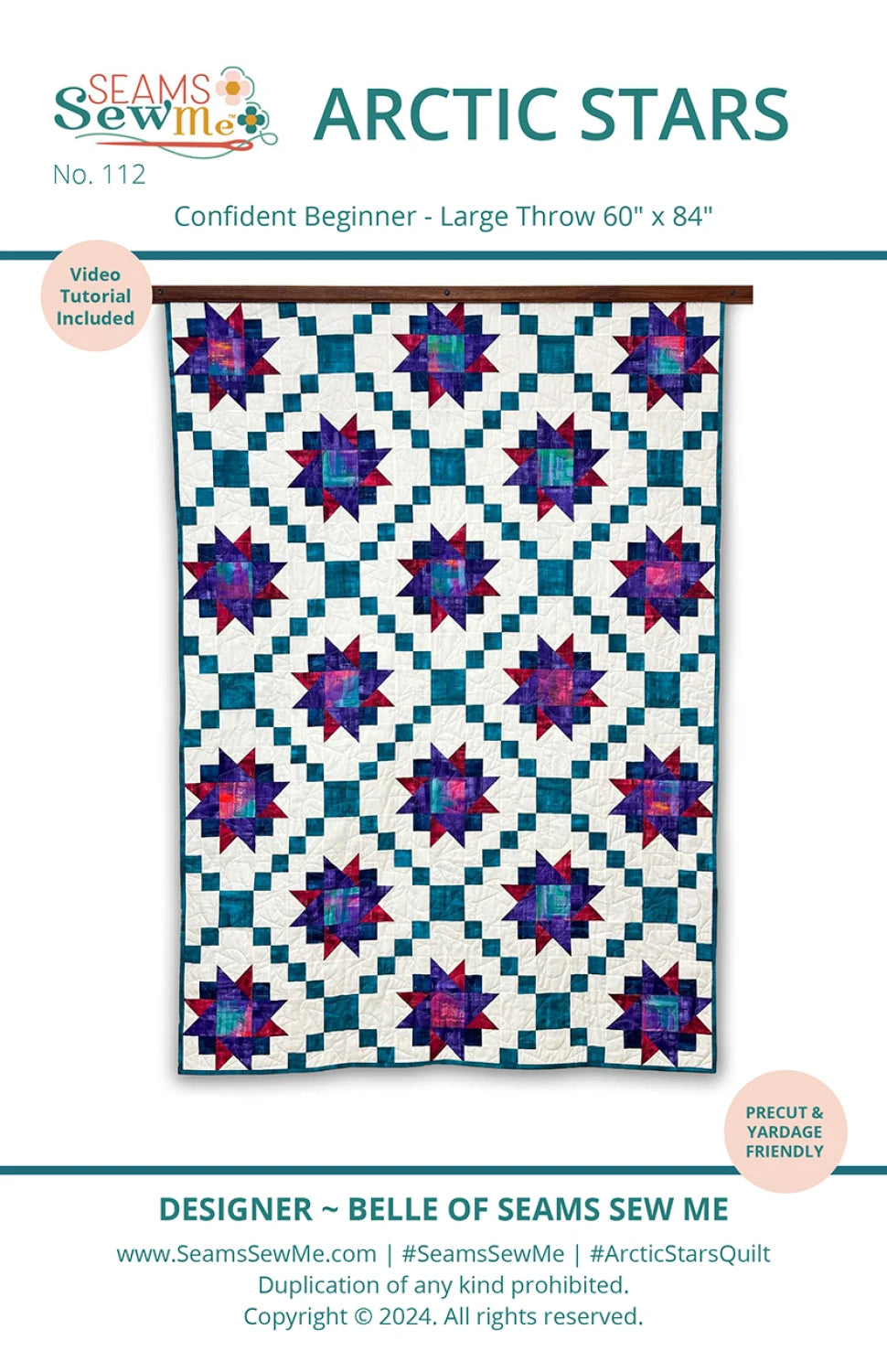 Small Wonders by Valentina Harper : Arctic Stars Quilt Kit