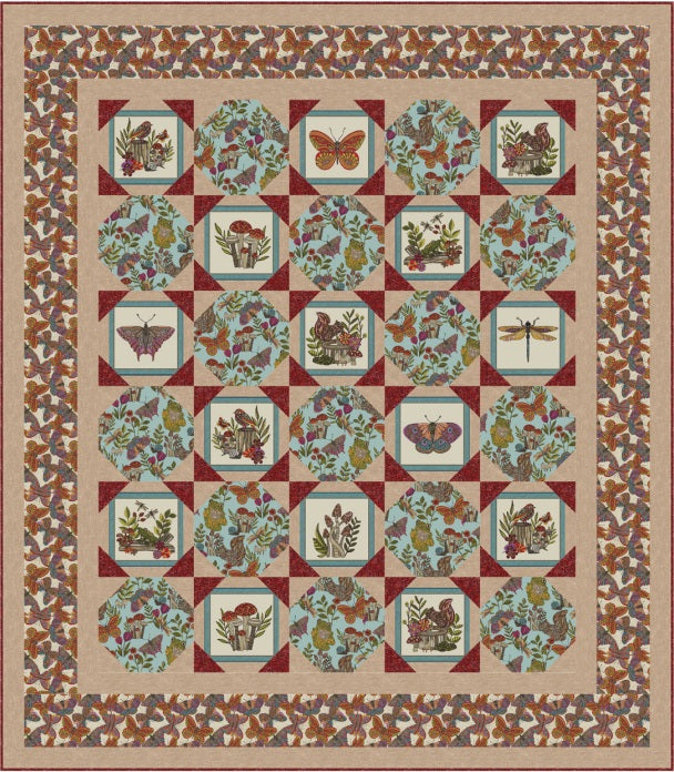 Small Wonders by Valentina Harper : Snowball Wonders Quilt Kit
