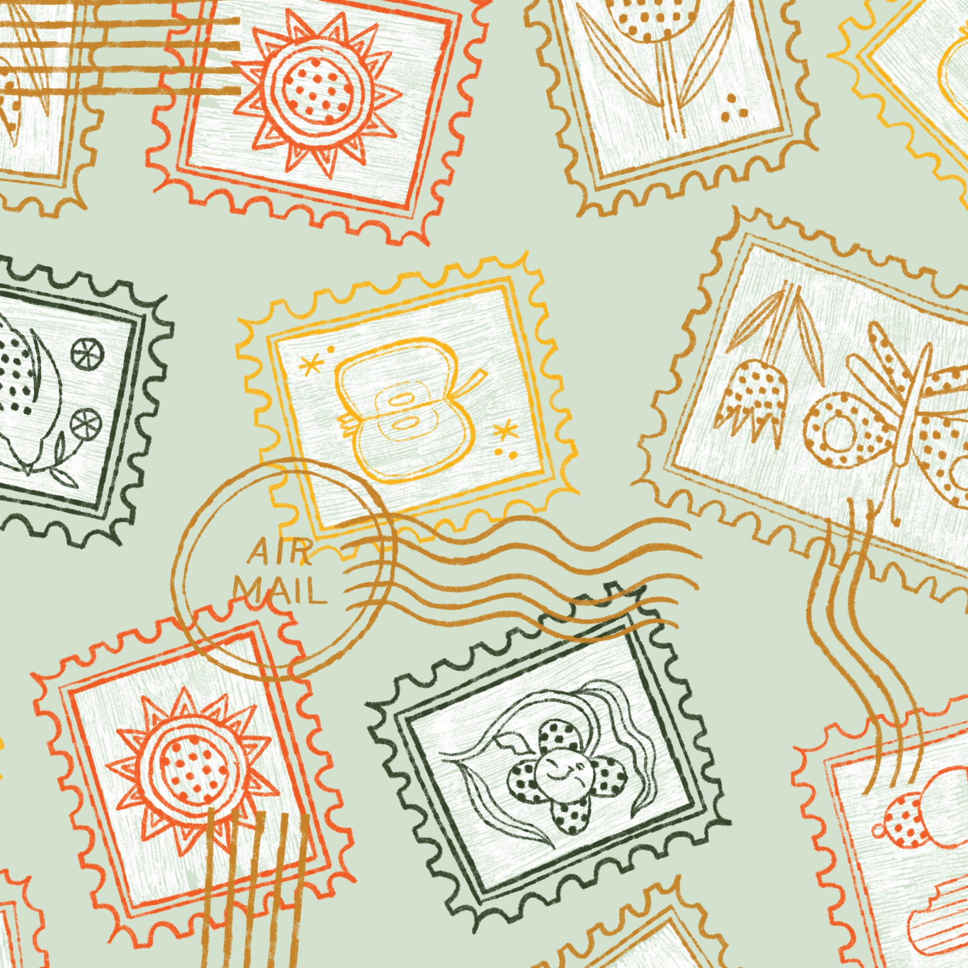 Snail Mail by Meenal Patel : Air Mail 228659 (Estimated Arrival November 2025)