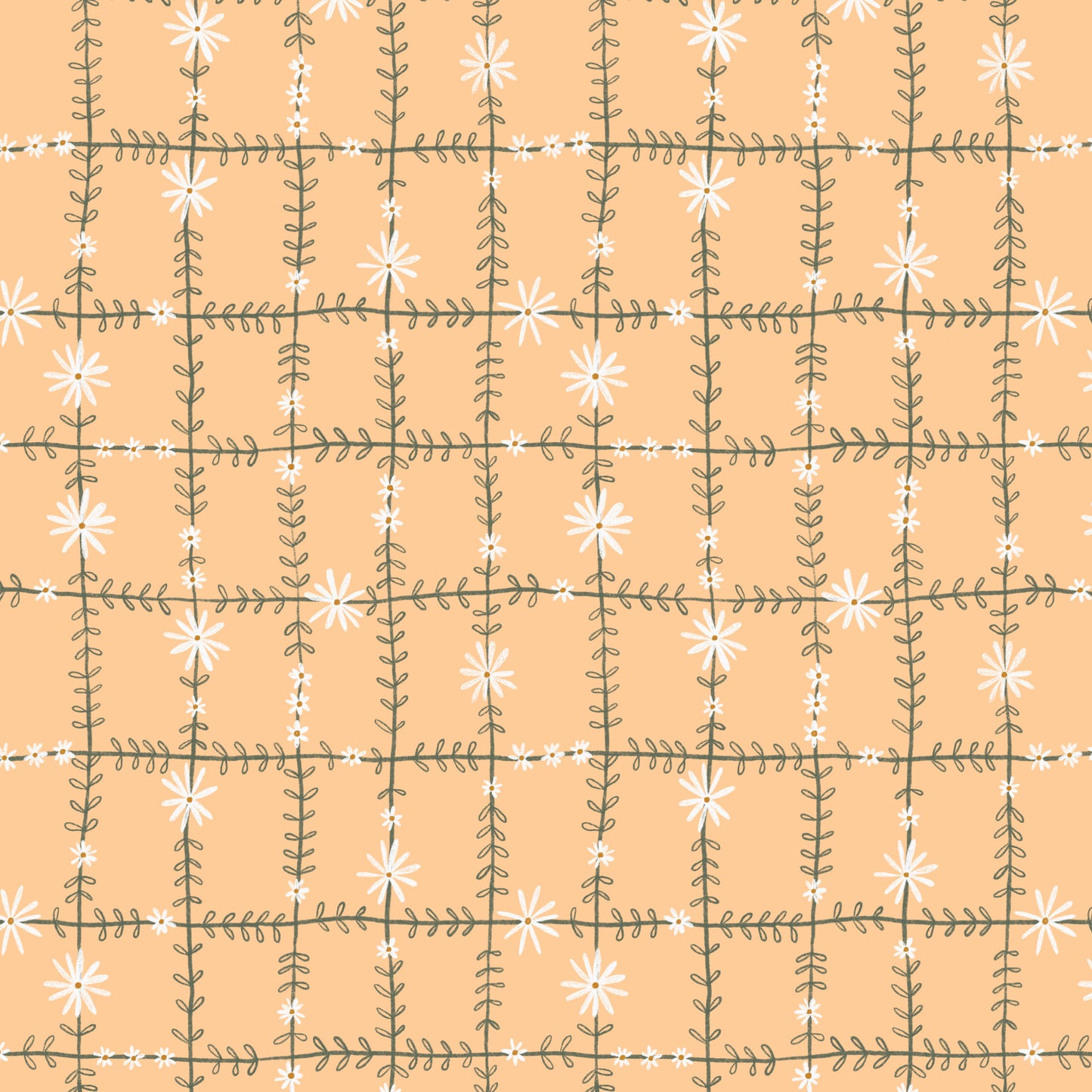 Snail Mail by Meenal Patel : Daisy Chain Blush 228653