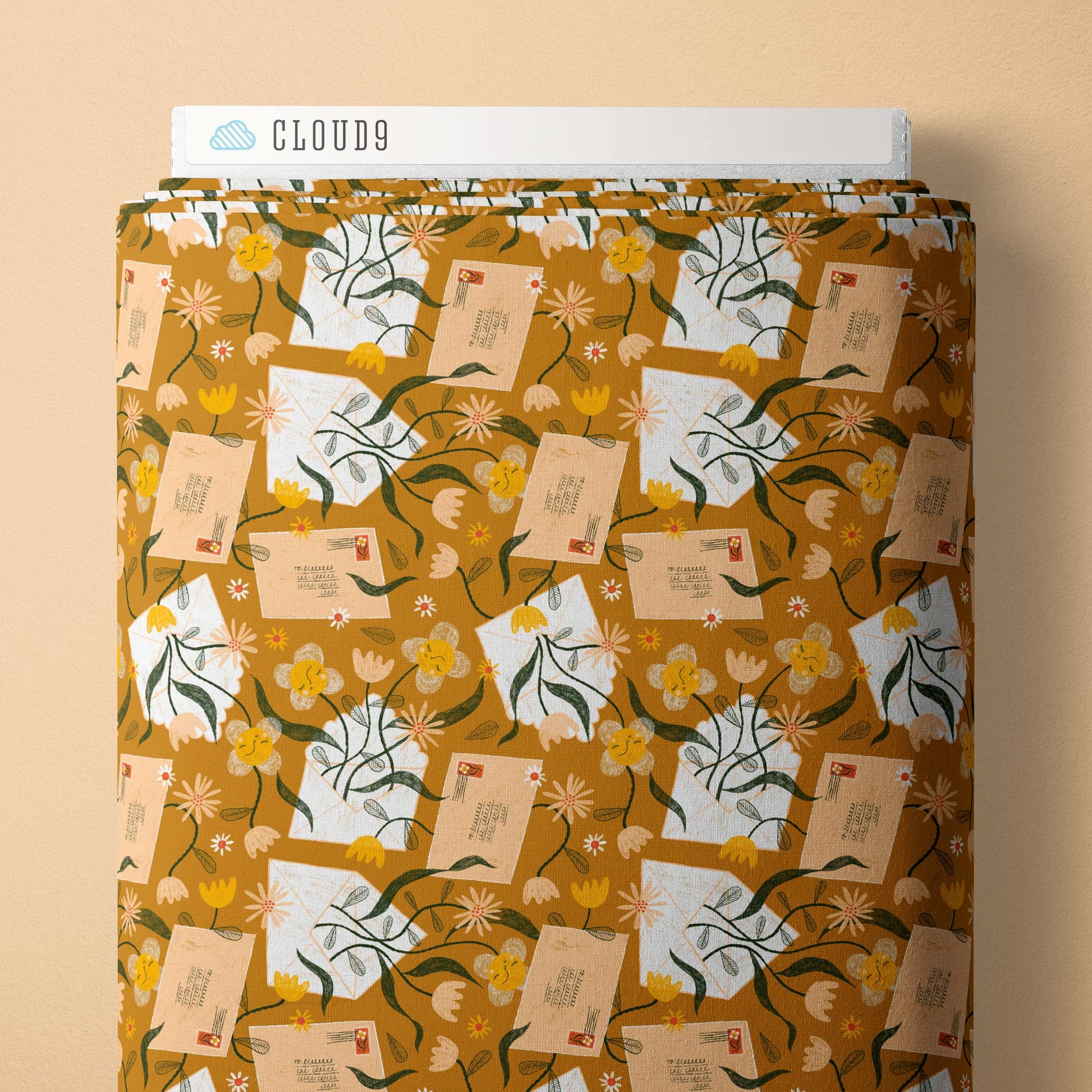 Snail Mail by Meenal Patel : Love Letters Caramel 228649