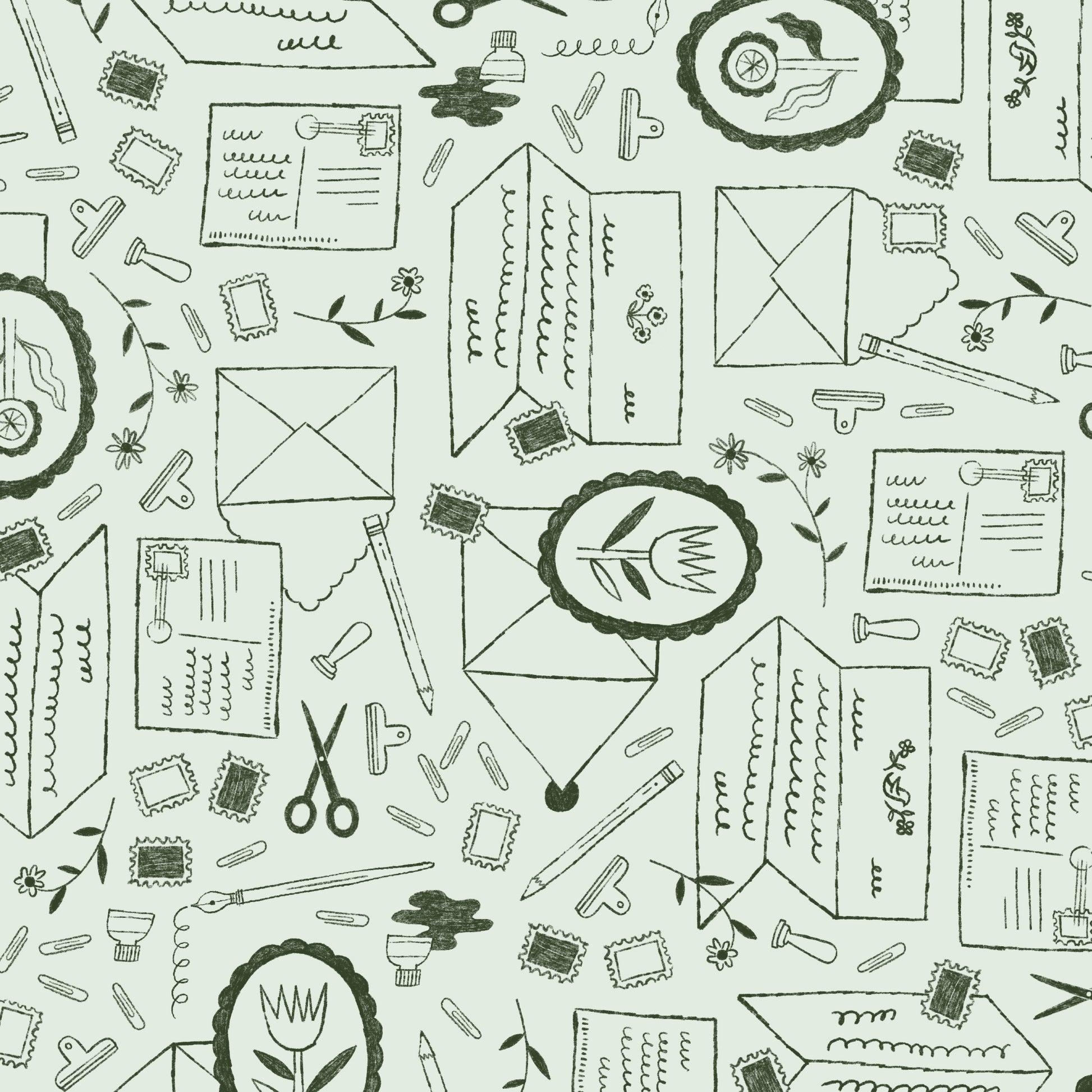 Snail Mail by Meenal Patel : Pen Pals Mint 228656