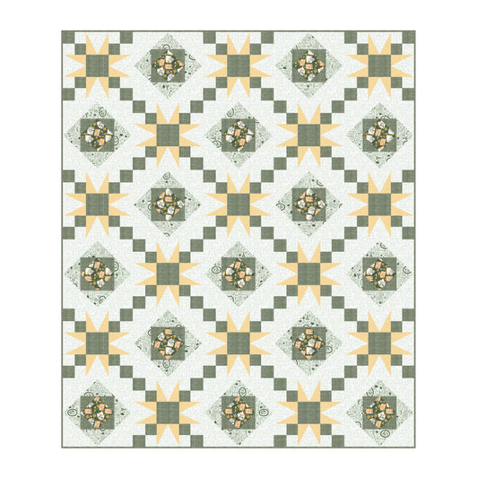 Snail Mail by Meenal Patel : Resolutions Quilt Kit (Estimated Arrival November 2025)