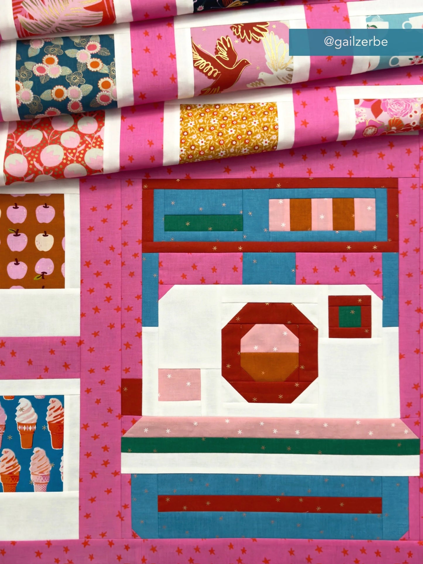 Snap Happy Quilt Pattern by Pen + Paper Patterns