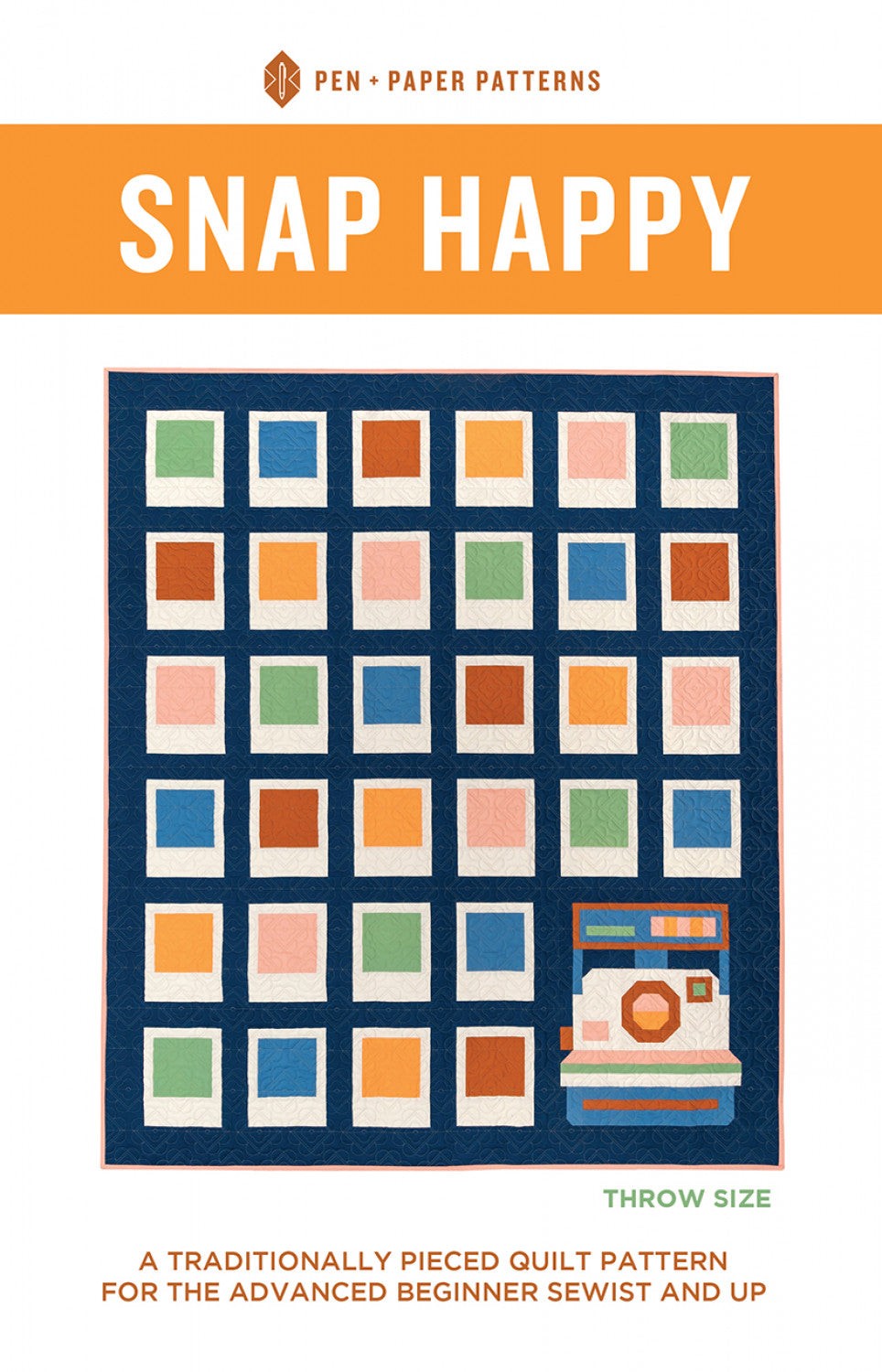 Snap Happy Quilt Pattern by Pen + Paper Patterns