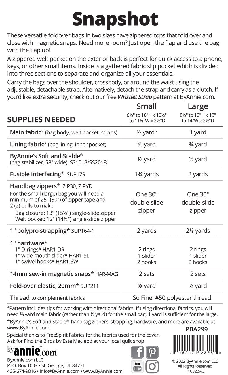 Snapshot # PBA299 - Special Order