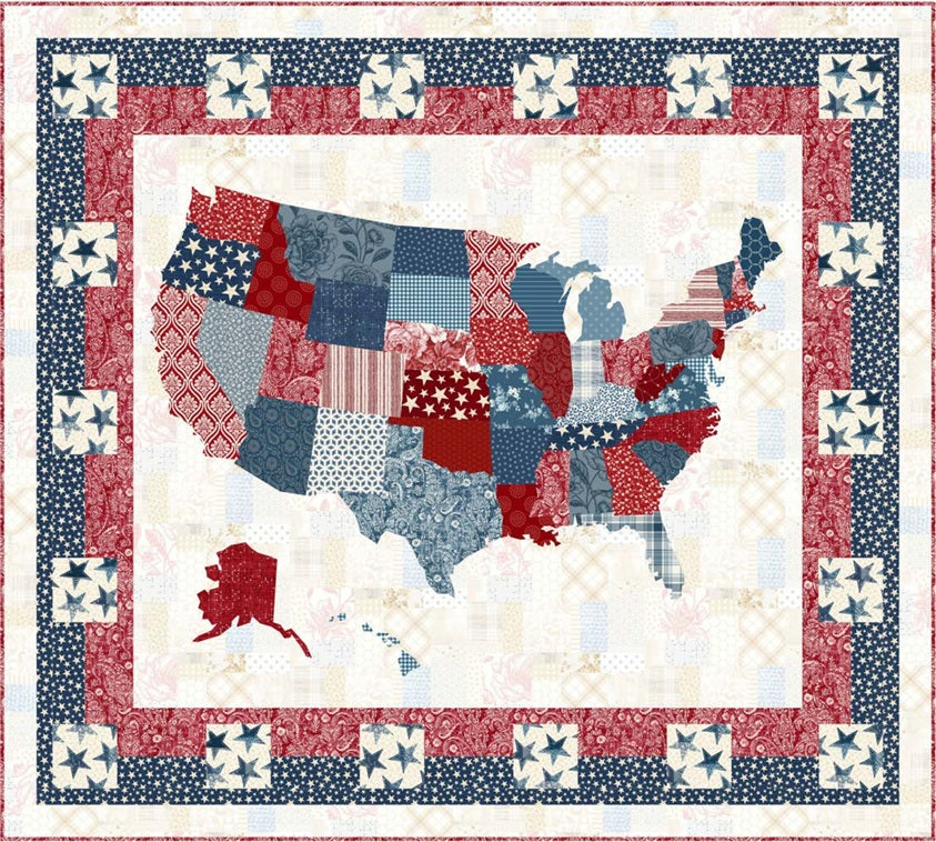 Snapshot Panel Quilt Pattern by Quiltin' Tia