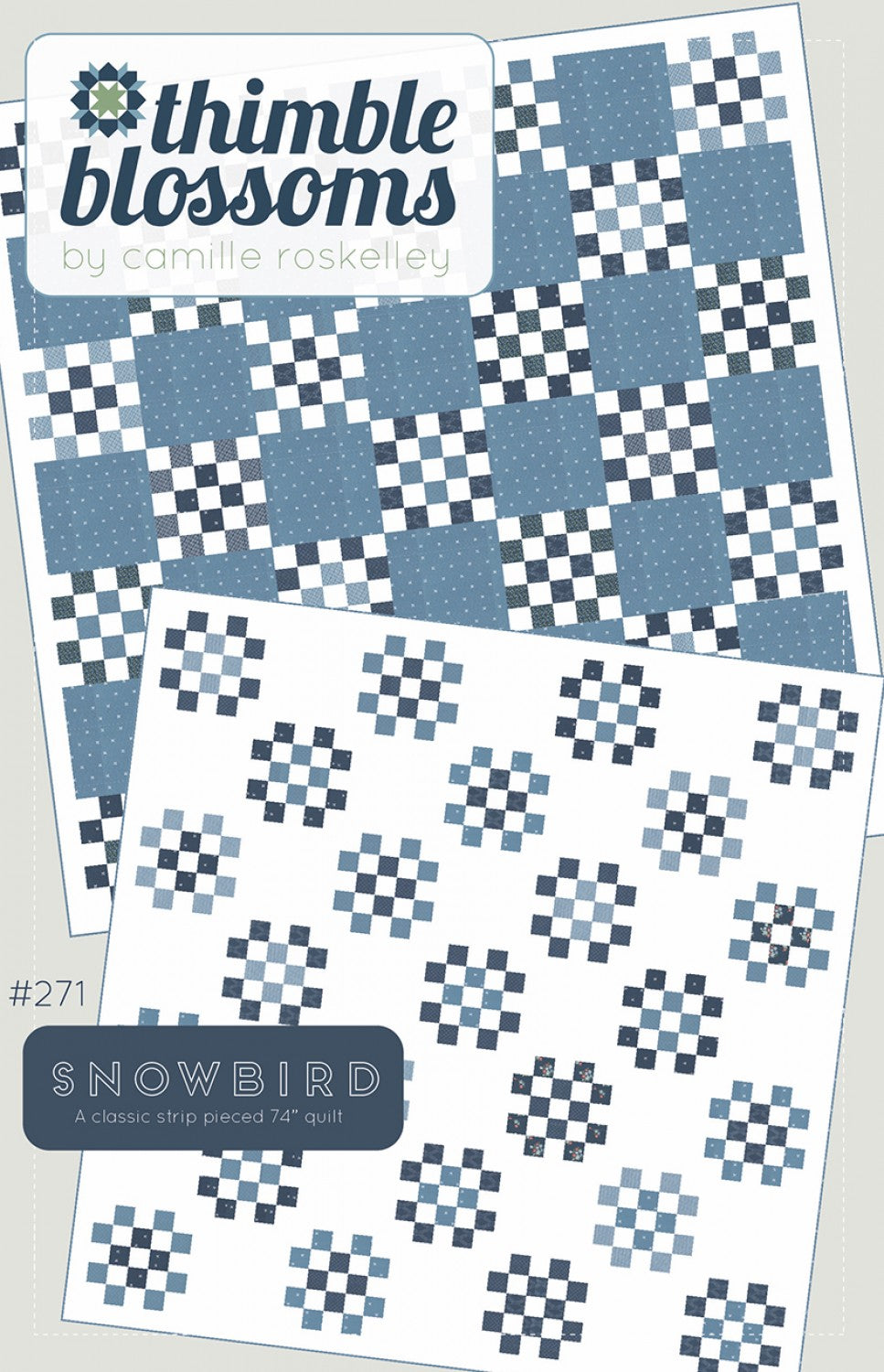 Snowbird Quilt Pattern by Thimble Blossoms