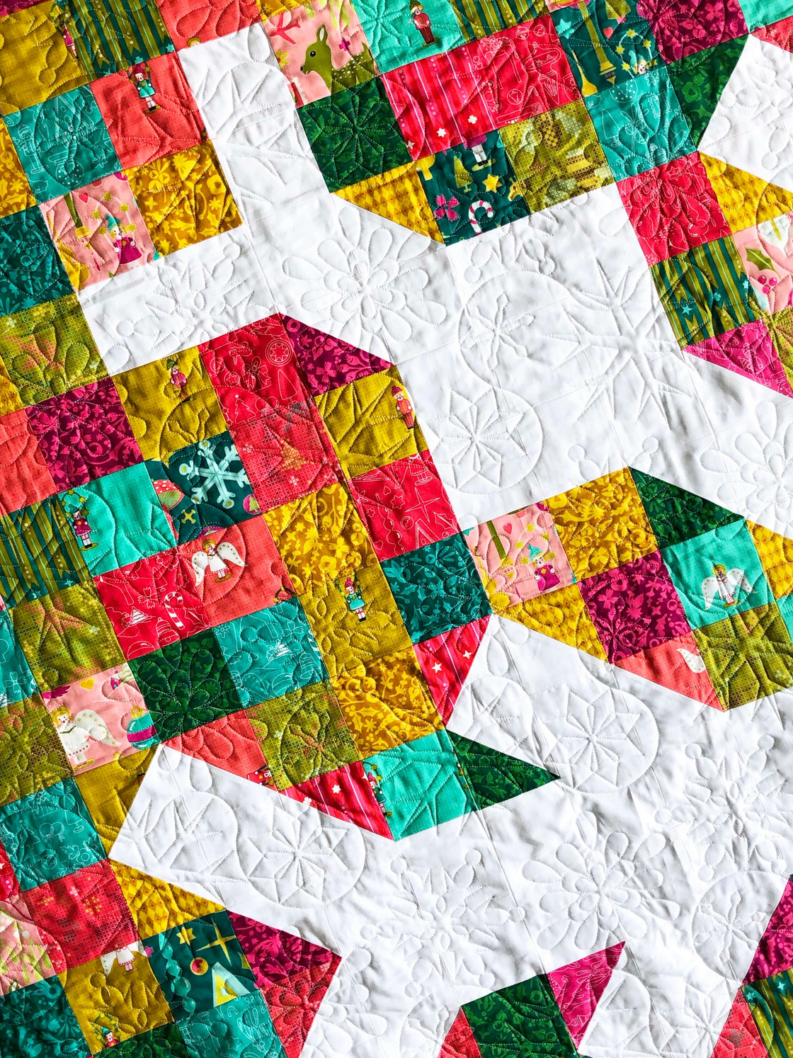 Snowflake Quilt Pattern by Modern Handcraft