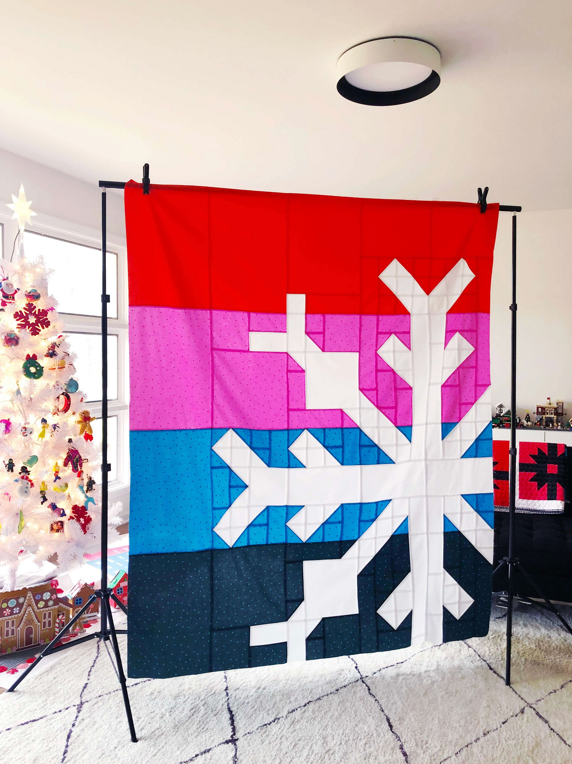 Snowflake Quilt Pattern by Modern Handcraft