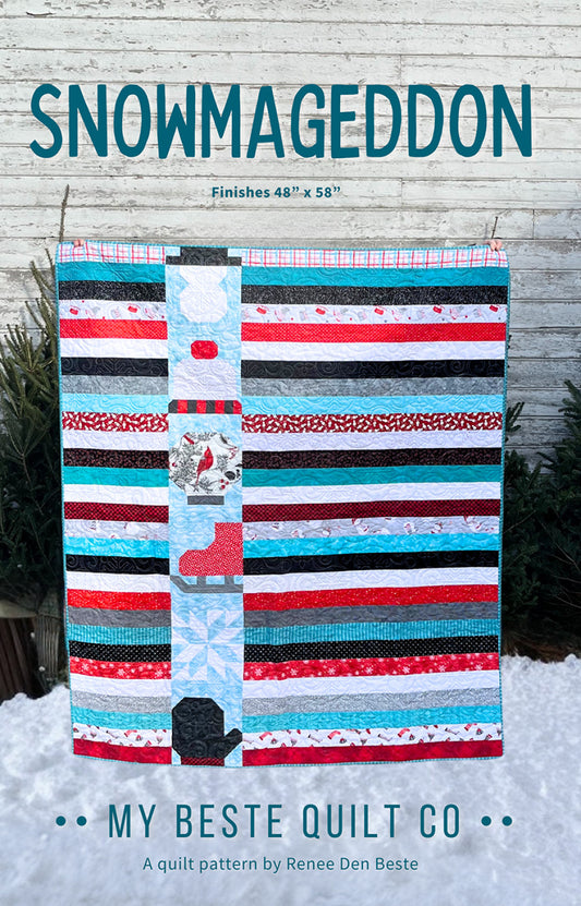 Snowmageddon Quilt Pattern by My Beste Quilt Co.