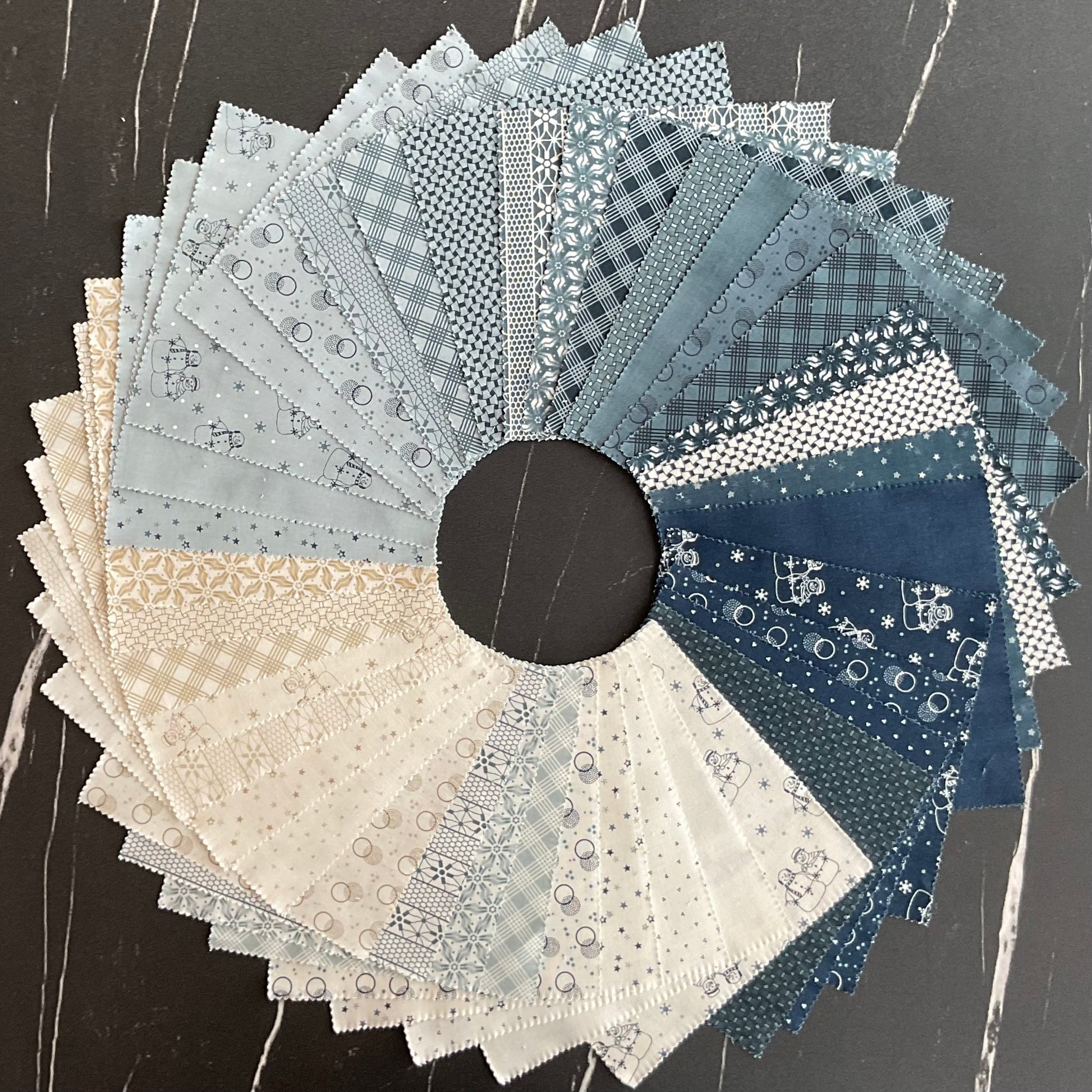 Snowman Gatherings IV by Primitive Gatherings: Mini Charm Pack