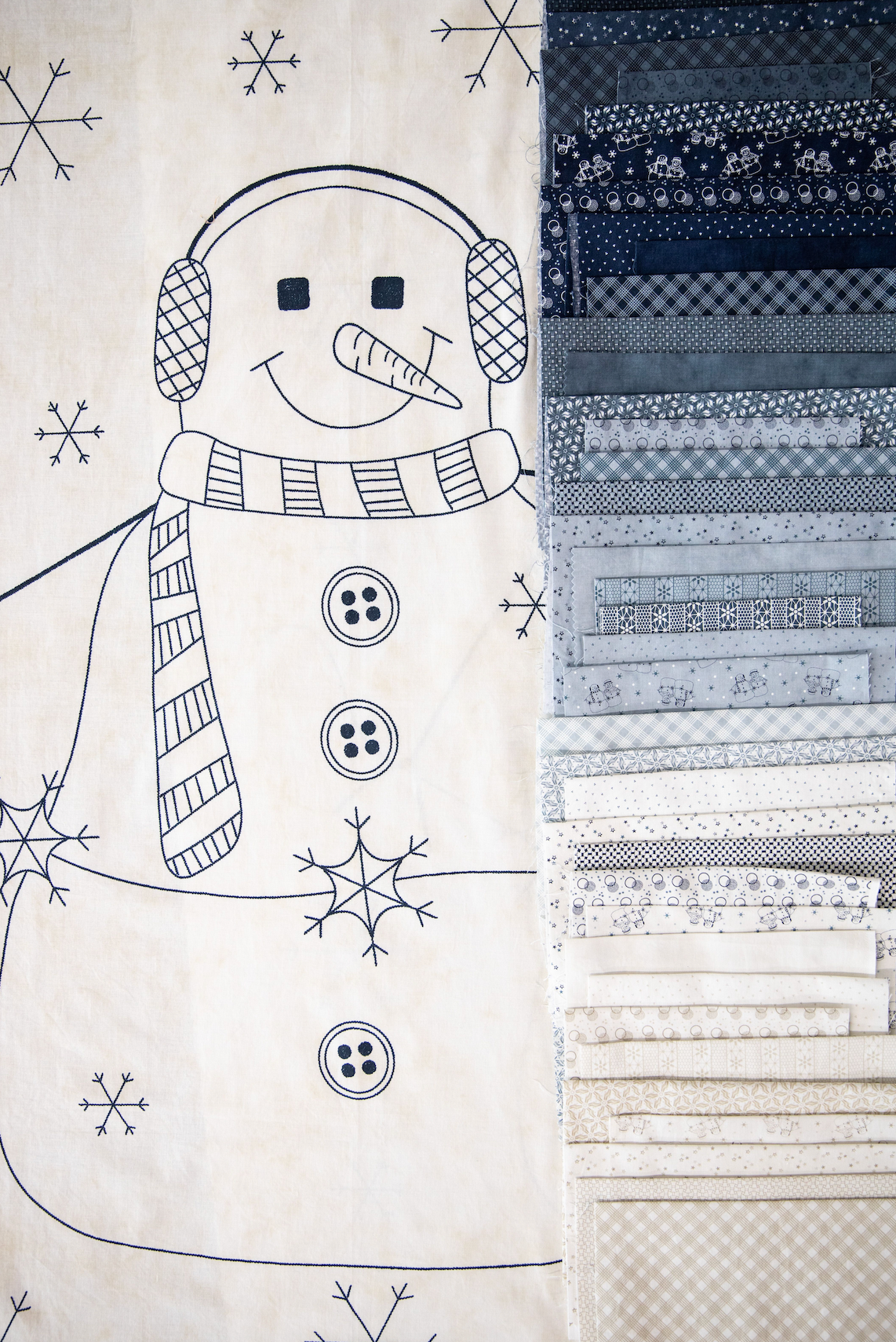 Snowman Gatherings IV by Primitive Gatherings: Mini Charm Pack