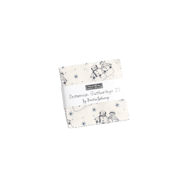 Snowman Gatherings IV by Primitive Gatherings: Mini Charm Pack