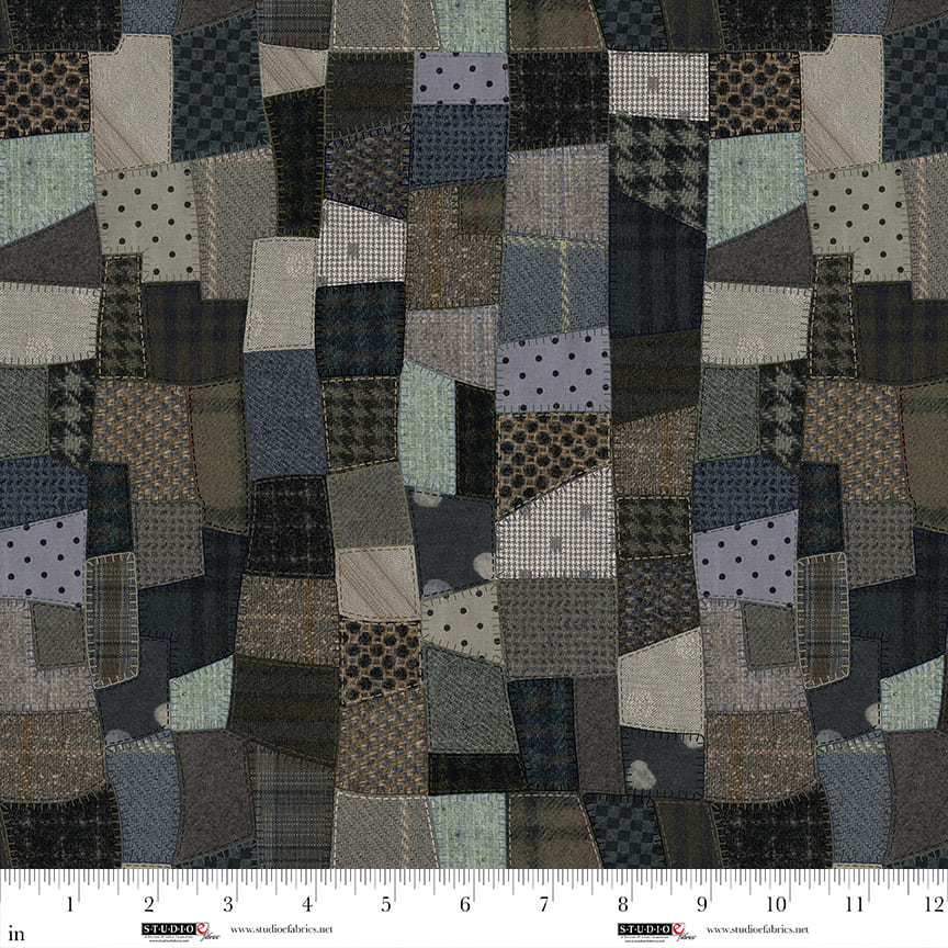 Snowy Days & Frosty Nights by Kathi Campbell : Blanket Stitch Slate 8463-79