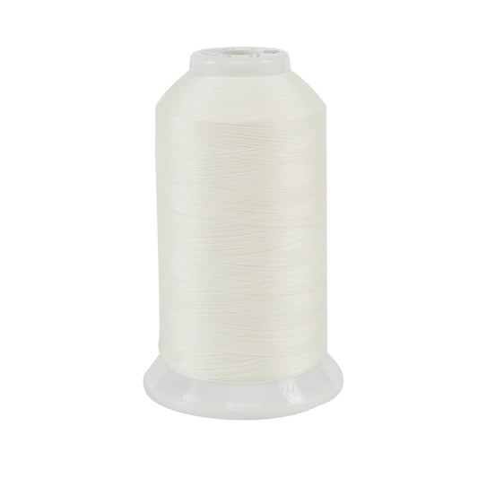 So Fine Polyester Thread 3-ply 50wt 3280yds Snow # 11602-401