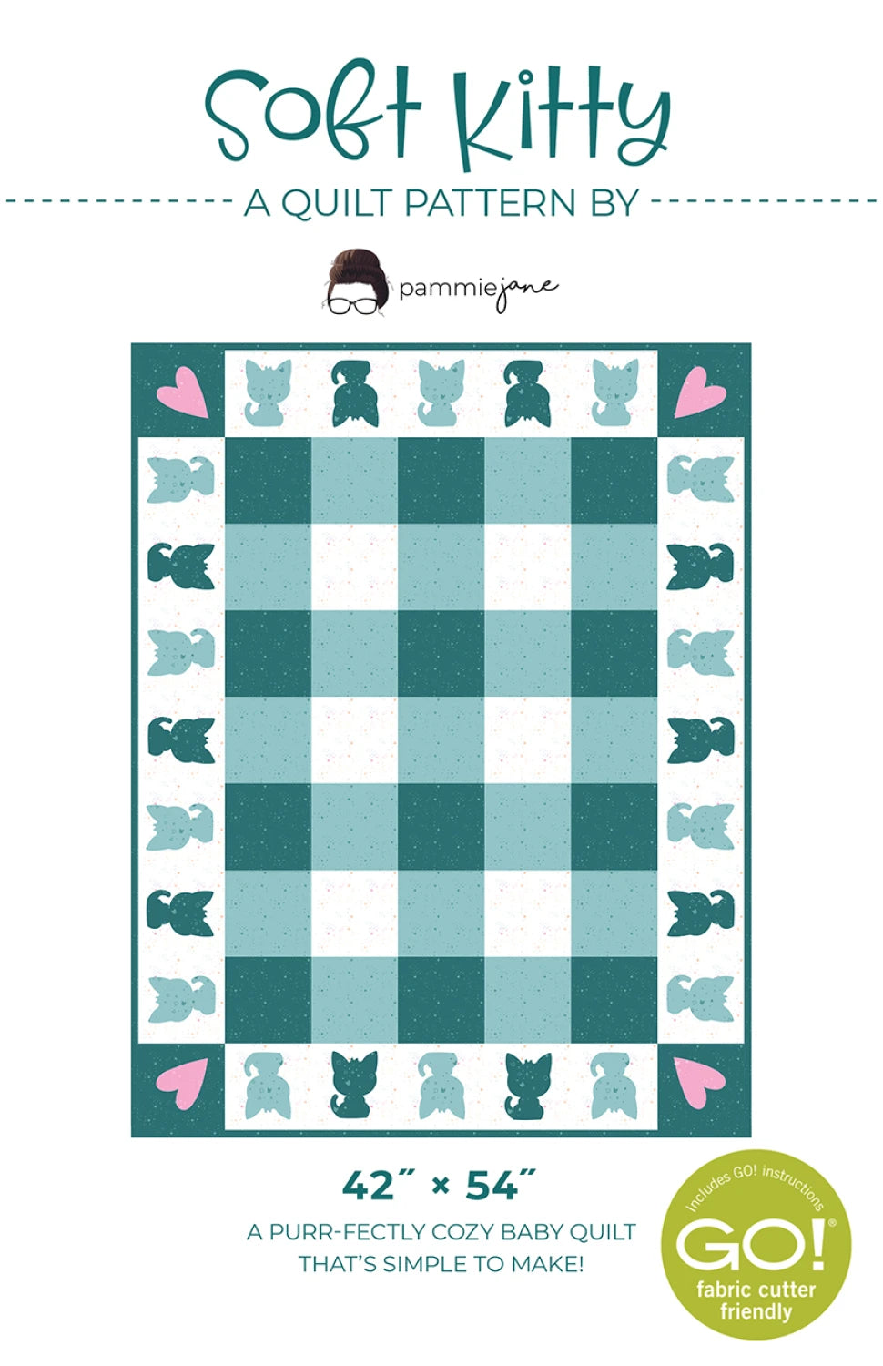 Soft Kitty Quilt Pattern by Pammie Jane