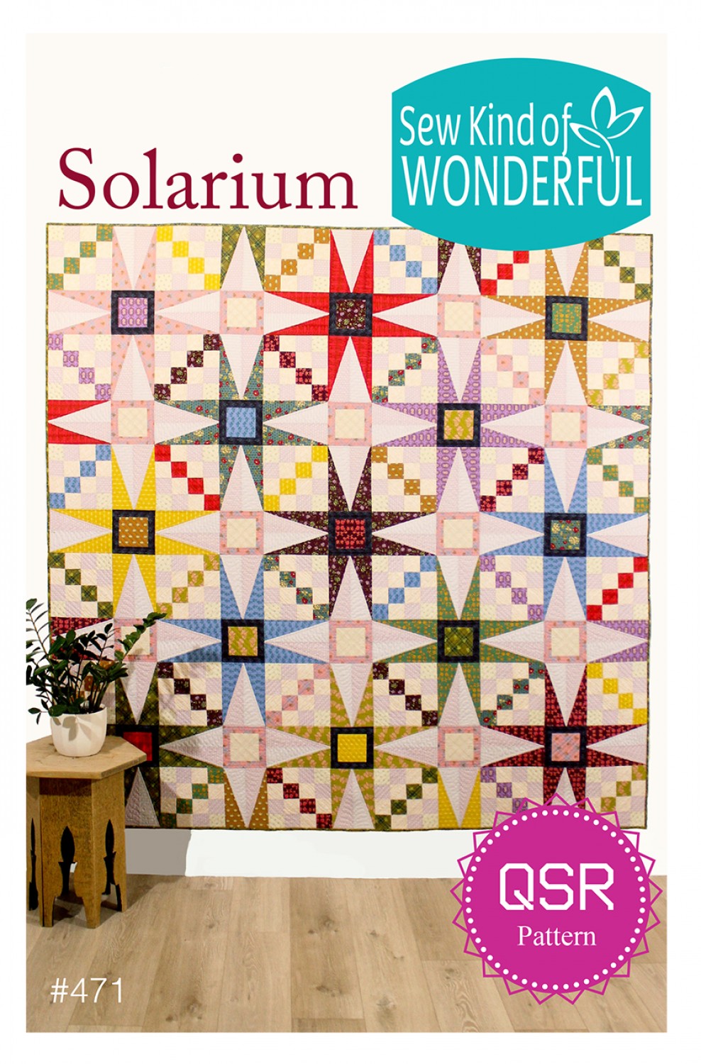 Solarium Quilt Pattern by Sew Kind of Wonderful
