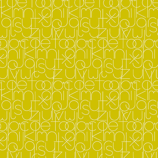 Soliloquy by Alison Glass : Enough Chartreuse A-1221-G