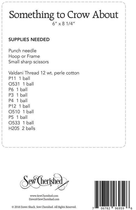 Something To Crow About # SCH151 - Special Order