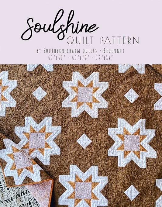 Soulshine Quilt Pattern by Southern Charm Quilts